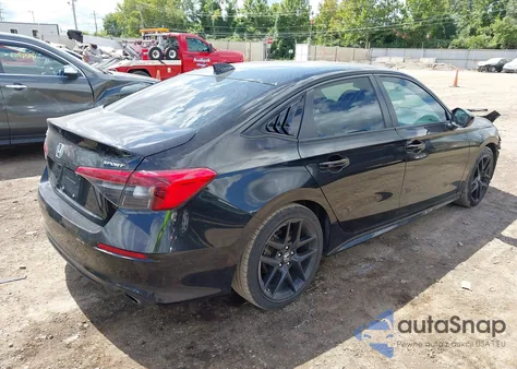 2022 Honda Civic Sport z USA, uszkodzony, nr VIN 2HGFE2F56NH542993